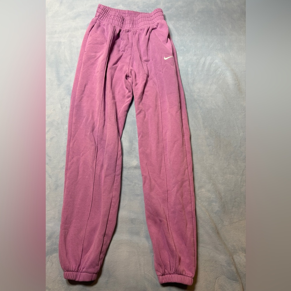 Nike purple sweatpants